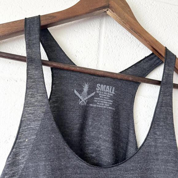 FMHI Farmers Market Hawaii Pineapple Clan Ke Akua Tank Top Women's Small - Picture 4 of 5